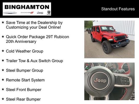 New 2023 Jeep Wrangler Unlimited Rubicon 4xe AWD/4WD image 5