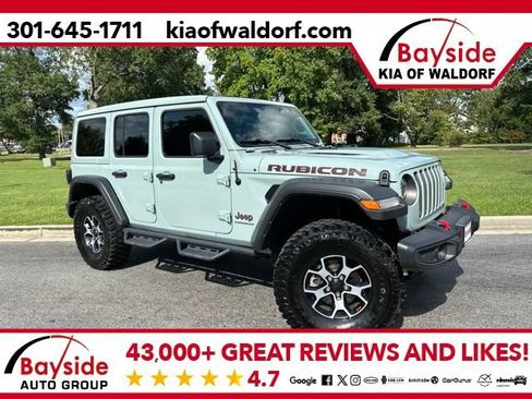 Used 2023 Jeep Wrangler Unlimited Rubicon w/ LED Lighting Group AWD/4WD image 1