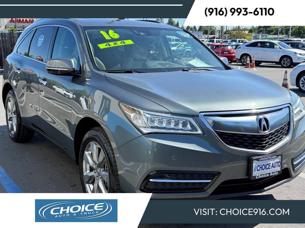 Used 2016 Acura MDX w/ Advance Package AWD/4WD image 1