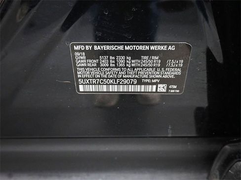 Used 2019 BMW X3 sDrive30i w/ Premium Package image 15