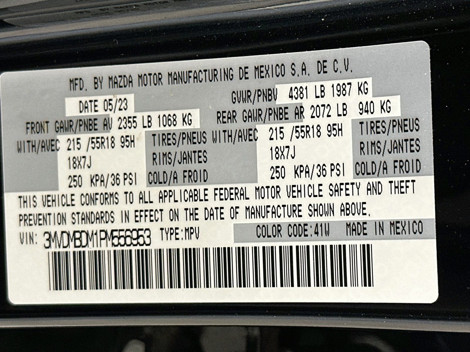 Used 2023 MAZDA CX-30 AWD 2.5 S w/ Premium Package image 34