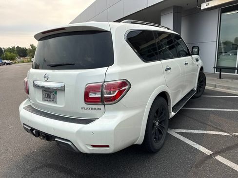 Used 2020 Nissan Armada Platinum w/ Captain's Chairs Package AWD/4WD image 3