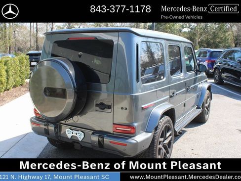 Certified 2021 Mercedes-Benz G 63 AMG 4MATIC w/ G Manufaktur Interior Package image 5