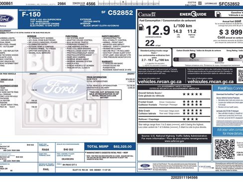 Certified 2025 Ford F150 Tremor AWD/4WD image 5