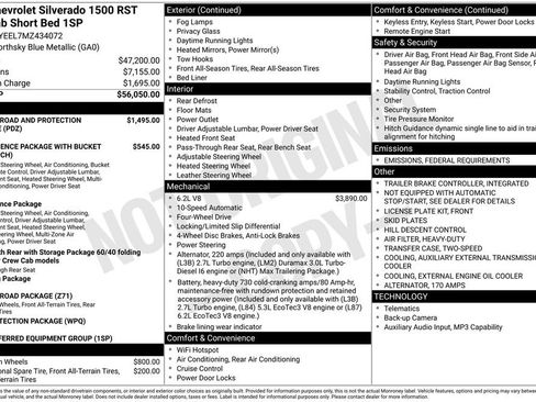 Used 2021 Chevrolet Silverado 1500 RST image 2