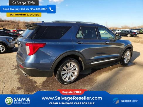 Used 2020 Ford Explorer Limited w/ Hybrid Equipment Group 310A image 4