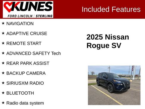 Used 2025 Nissan Rogue SV image 2