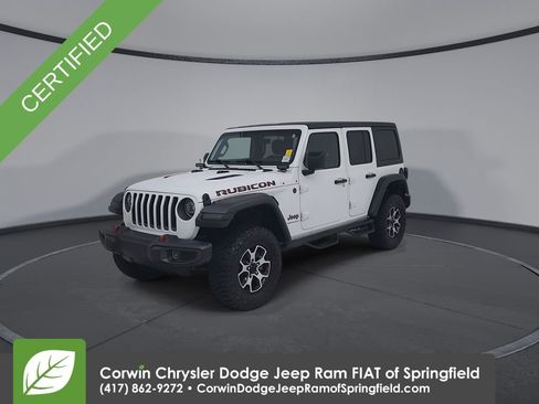 Certified 2023 Jeep Wrangler Unlimited Rubicon w/ Safety Group AWD/4WD image 7