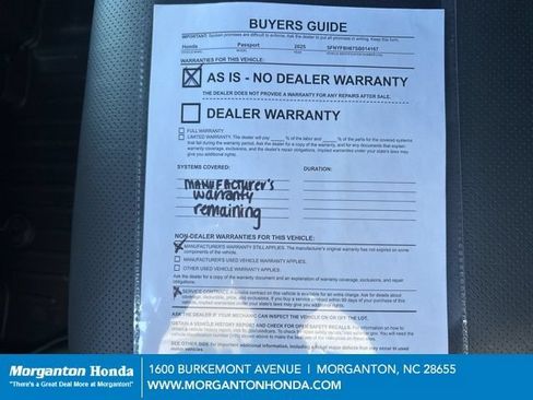 Used 2025 Honda Passport Black Edition image 30