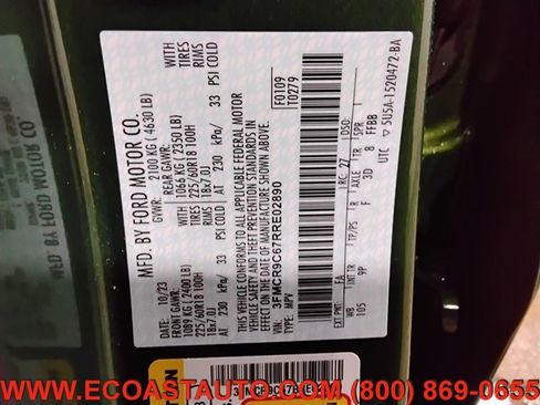 Used 2024 Ford Bronco Sport Outer Banks w/ Tech Package image 20