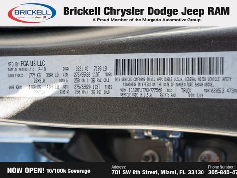 Used 2019 RAM 1500 Laramie w/ Sport Appearance Package image 33