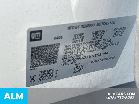 Used 2025 Chevrolet Tahoe LT AWD/4WD image 37