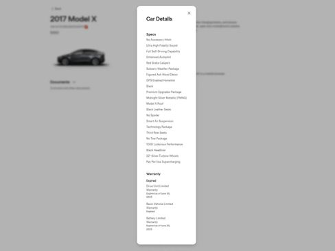 Used 2017 Tesla Model X P100D AWD/4WD image 4