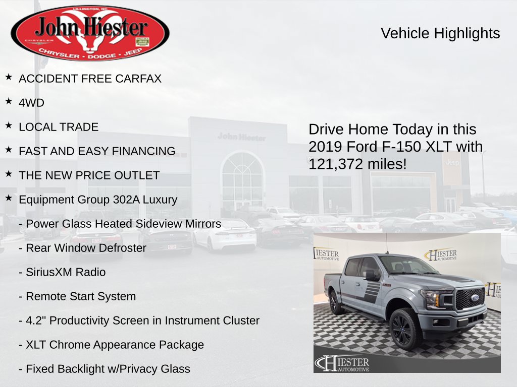 Used 2019 Ford F150 XLT w/ Equipment Group 302A Luxury AWD/4WD image 6