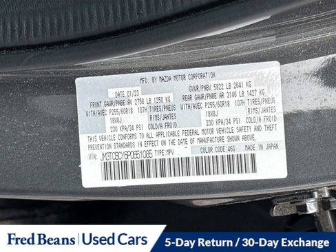 Used 2023 MAZDA CX-9 Touring image 36