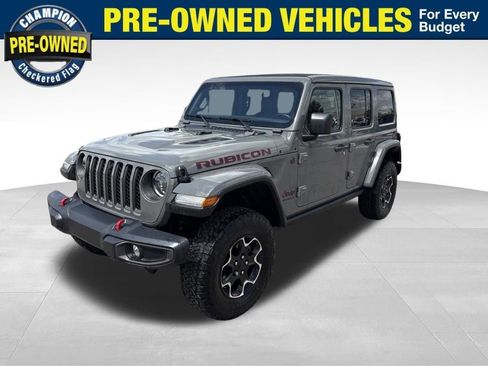 Used 2023 Jeep Wrangler Unlimited Rubicon w/ LED Lighting Group AWD/4WD image 1