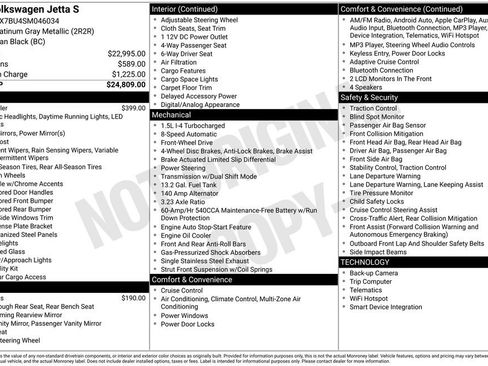 Used 2025 Volkswagen Jetta S image 2