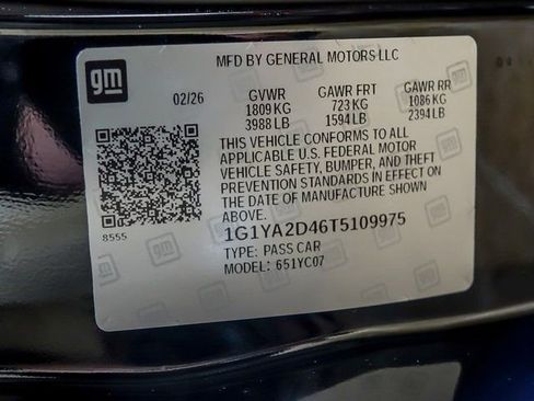 New 2026 Chevrolet Corvette Stingray Coupe w/ 1LT image 20