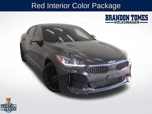 Used 2023 Kia Stinger GT2 w/ Red Interior Color Package RWD image 1