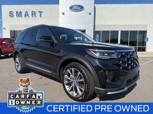 Certified 2025 Ford Explorer Platinum w/ Ultimate Package image 1