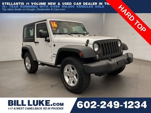 Used 2016 Jeep Wrangler Sport w/ Quick Order Package 24S AWD/4WD image 1