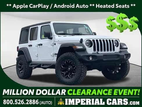Used 2022 Jeep Wrangler Unlimited Sport image 1