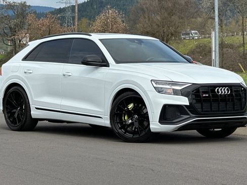 Used 2021 Audi SQ8 Premium Plus w/ SQ8 Black Optic Package AWD/4WD image 1