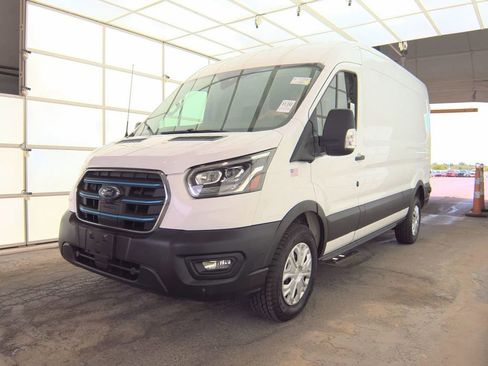 Used 2022 Ford E-Transit Medium Roof w/ Load Area Protection Package RWD image 1