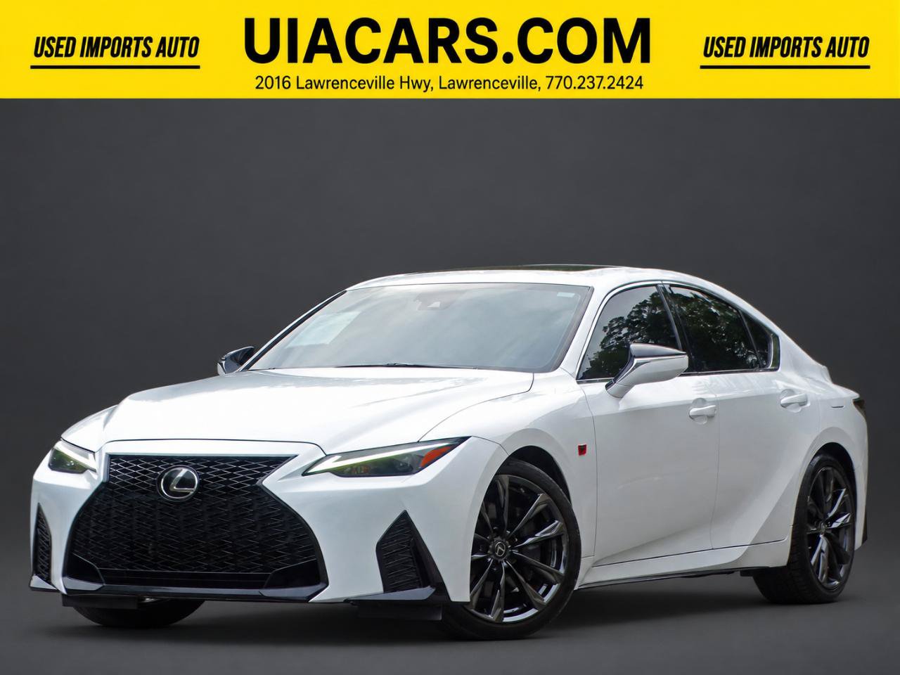 Used 2021 Lexus IS 350 F Sport w/ Navigation Package RWD image 1