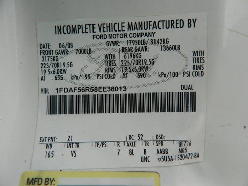 Used 2008 Ford F550 2WD Regular Cab Super Duty image 22