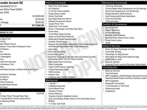 Used 2019 Hyundai Accent SE FWD image 28