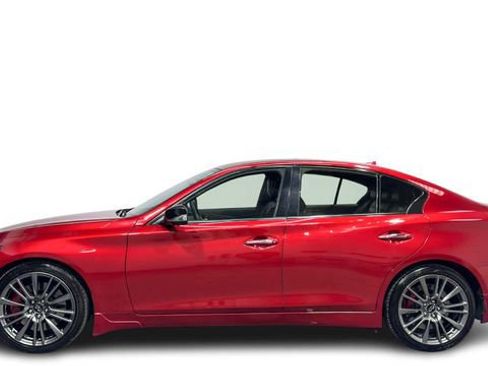 Used 2021 INFINITI Q50 Red Sport 400 image 1