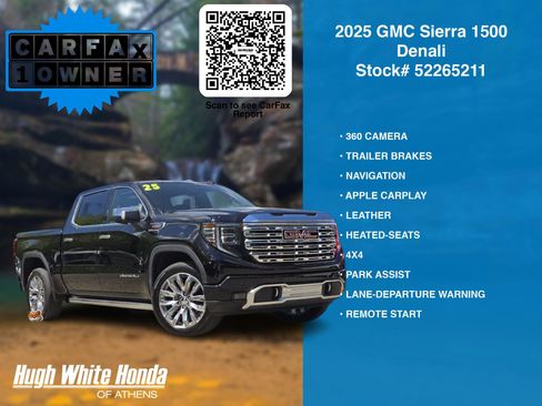 Used 2025 GMC Sierra 1500 Denali w/ Denali Reserve Package AWD/4WD image 6