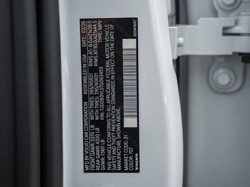 New 2026 Volvo EX90 Ultra AWD/4WD image 38