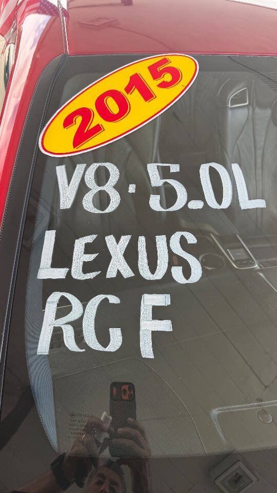 Used 2015 Lexus RC F w/ Premium Package RWD image 26