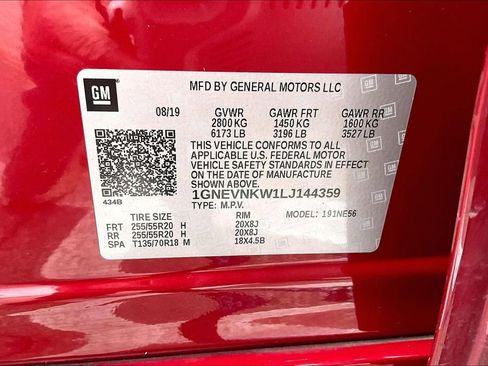 Used 2020 Chevrolet Traverse High Country w/ LPO, Floor Liner Package image 32