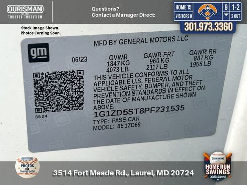 Used 2023 Chevrolet Malibu LT FWD image 32