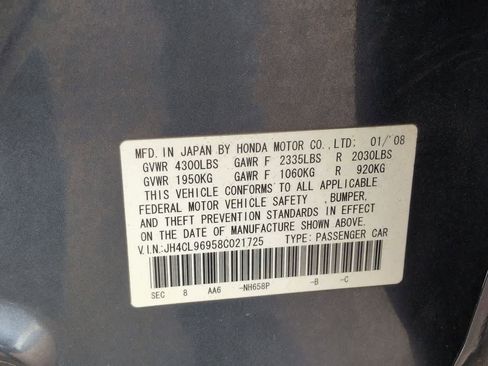 Used 2008 Acura TSX w/ Navigation FWD image 34