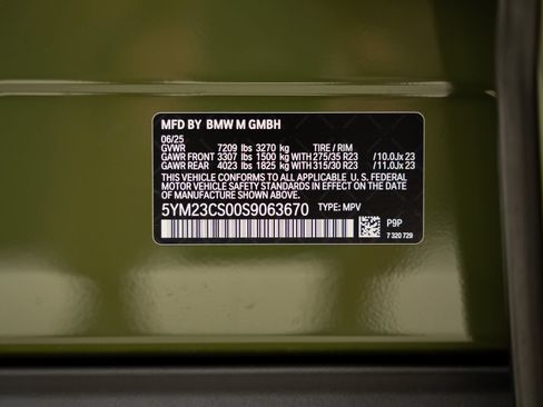 Used 2025 BMW XM AWD/4WD image 61