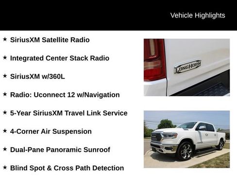 Used 2020 RAM 1500 Longhorn AWD/4WD image 8