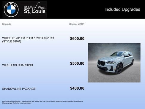 Used 2023 BMW X3 xDrive30i w/ M Sport Package AWD/4WD image 21