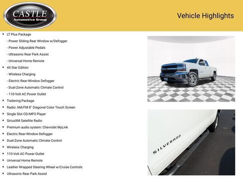 Used 2017 Chevrolet Silverado 1500 LT w/ All Star Edition AWD/4WD image 4