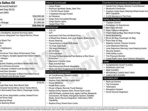 New 2025 Kia Seltos EX image 18