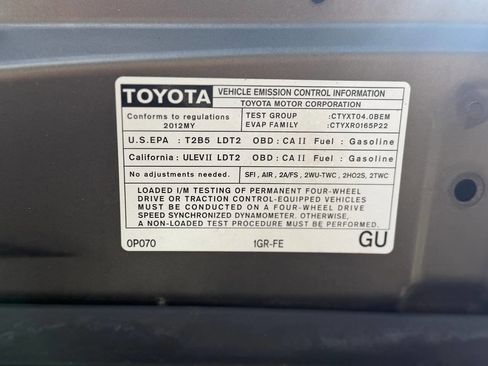 Used 2012 Toyota Tacoma 4x4 Double Cab w/ TRD Sport Pkg image 9