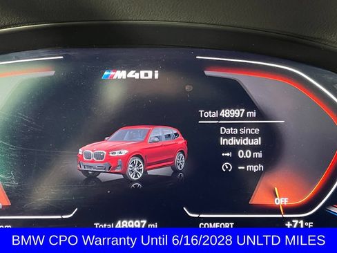 Used 2023 BMW X3 M40i AWD/4WD image 2