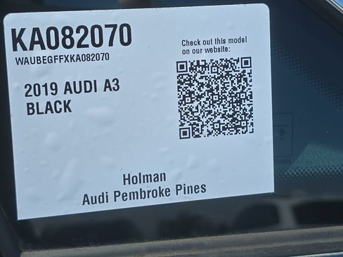 Used 2019 Audi A3 2.0T Premium w/ Convenience Package AWD/4WD image 30