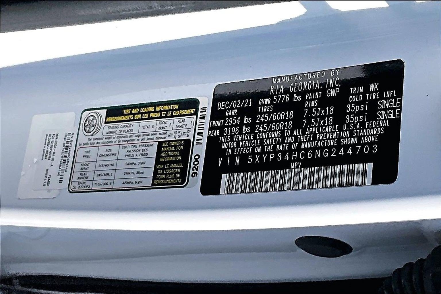 Used 2022 Kia Telluride EX w/ Towing Package FWD image 21