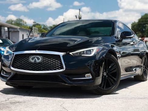 Used 2017 INFINITI Q60 3.0t w/ Premium Plus Package 3.0T RWD image 1