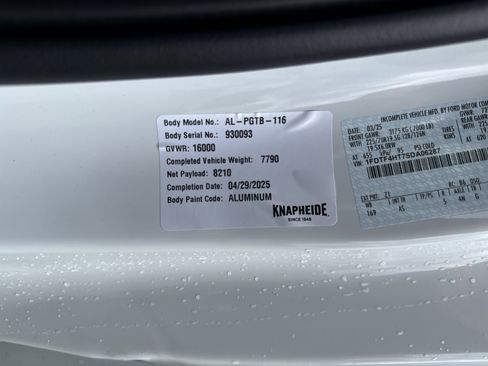 New 2025 Ford F450 XL w/ XL Chrome Package image 12