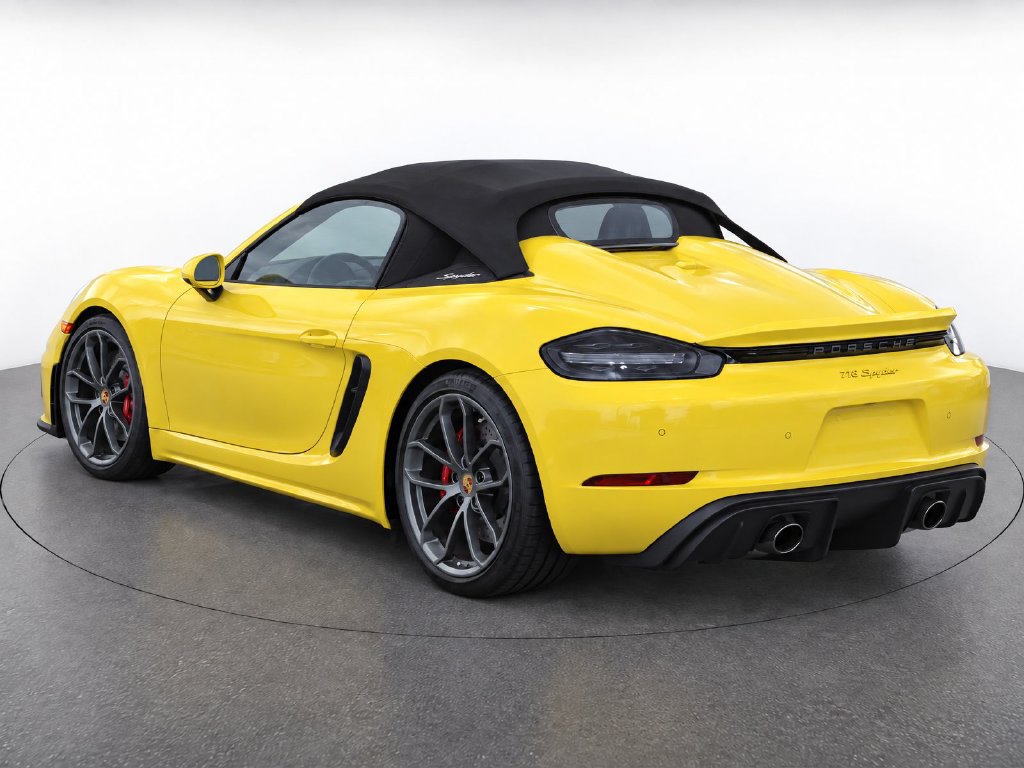Certified 2021 Porsche 718 Boxster Spyder RWD image 3